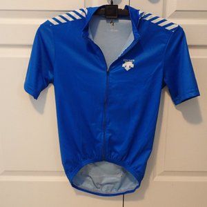 2 X Used Descente Road Cycling Jerseys Sz S